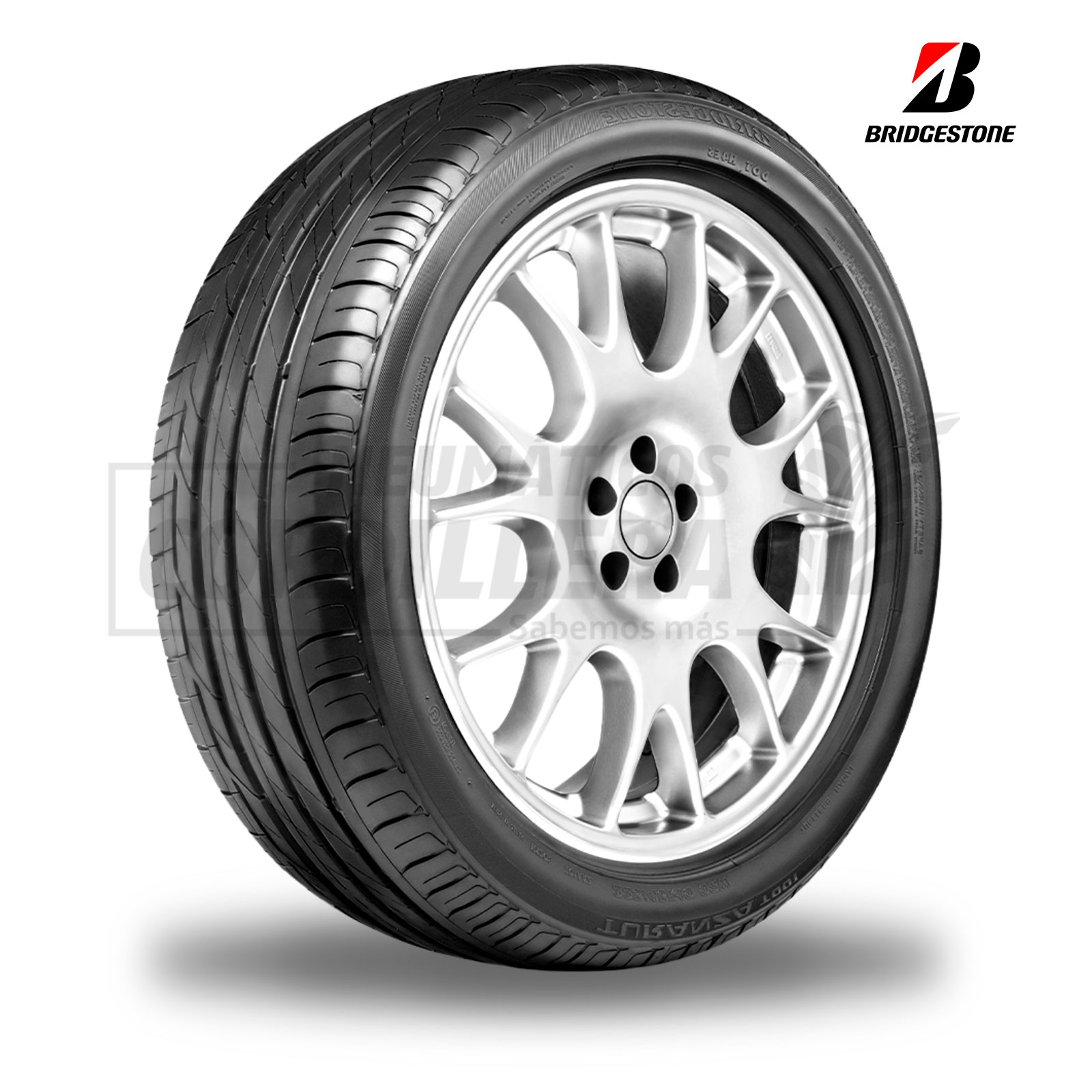 neuma-bridgestone-turanzat001-1-215-45-r17-N17452158611WUE.jpg 215/45R17 BRIDGESTONE TURANZA T001 . W-91/ XL SEAT EUROPA - Imagen 1