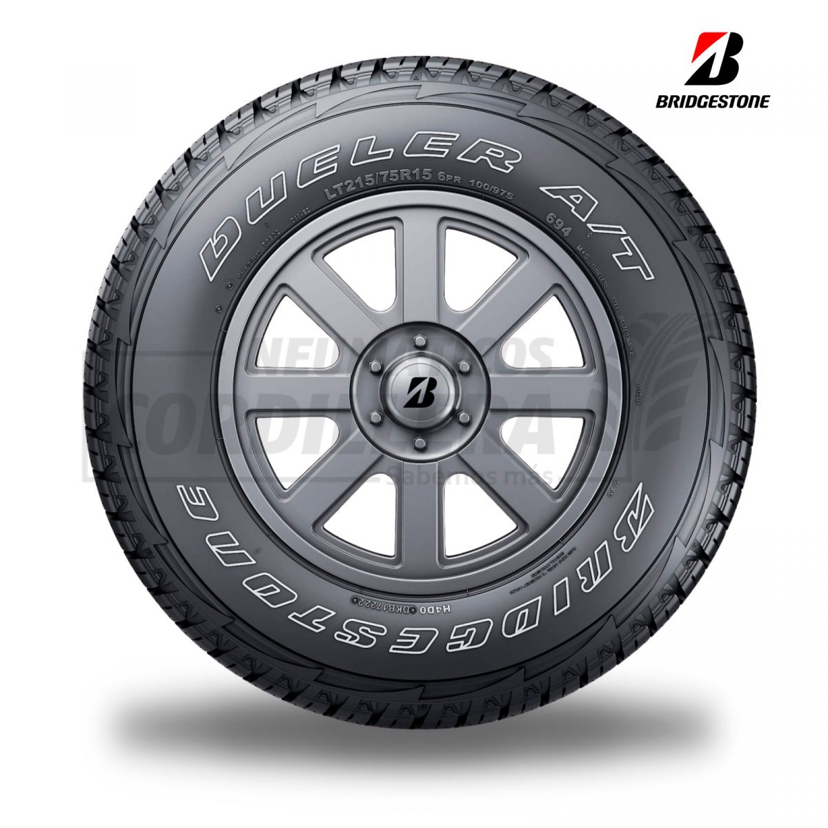 215/75R15 BRIDGESTONE DUELER AT 694 . S-100/C6PR JAPON - Imagen 2