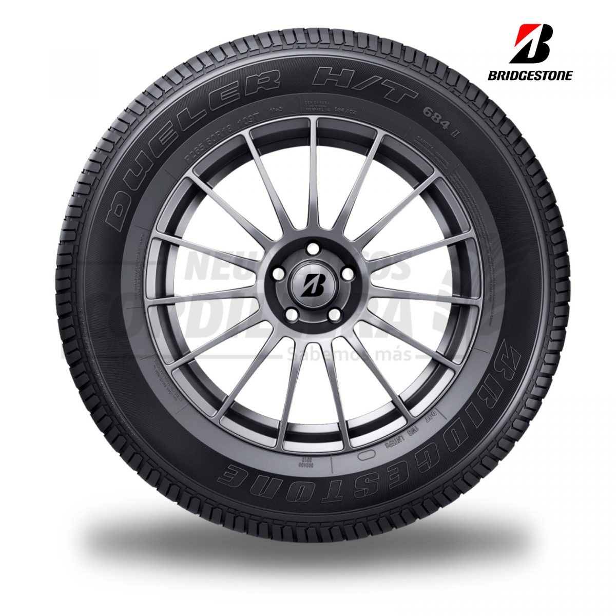 265/60R18  BRIDGESTONE DUELER HT 684 II ECO . H-110/  ARGENTINA - Imagen 2