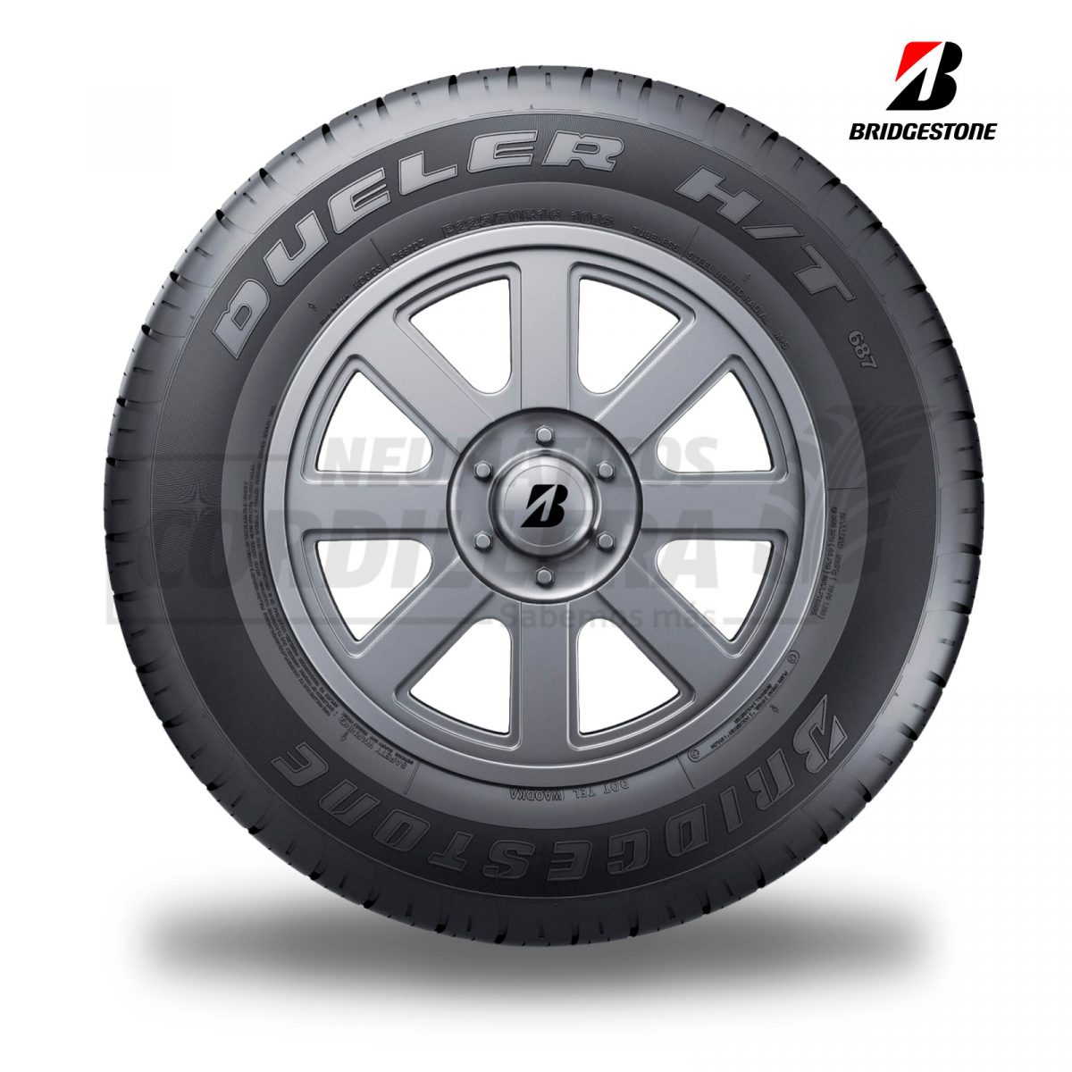 225/70R16 BRIDGESTONE DUELER HT 687 . S-101/C4PR JAPON - Imagen 2