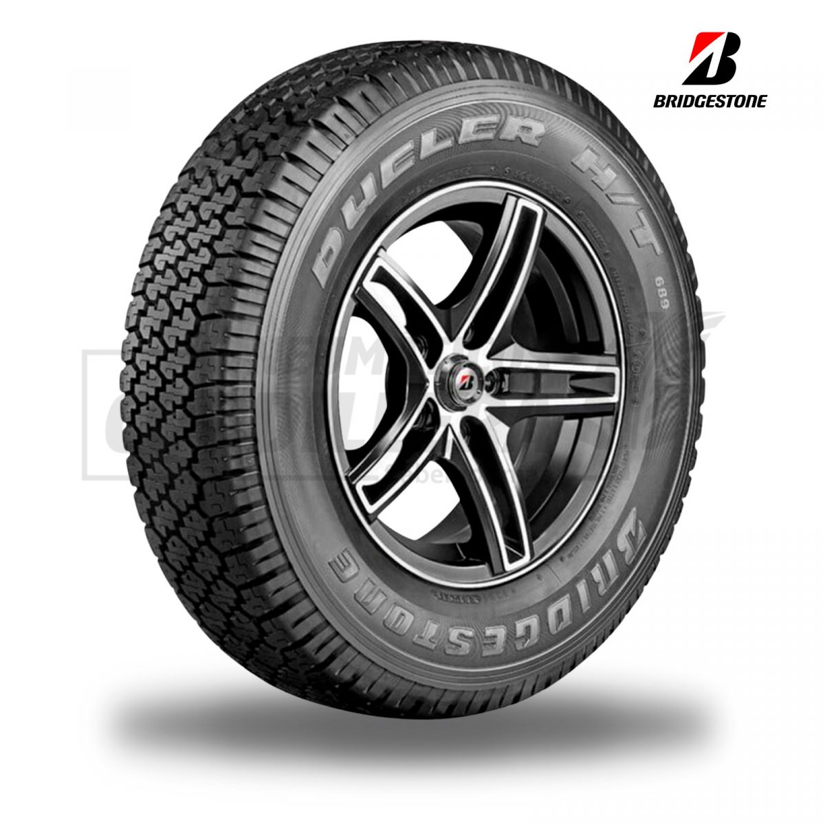 245/70R16  BRIDGESTONE DUELER  HT 689 . S-111/   TAHILANDIA - Imagen 1