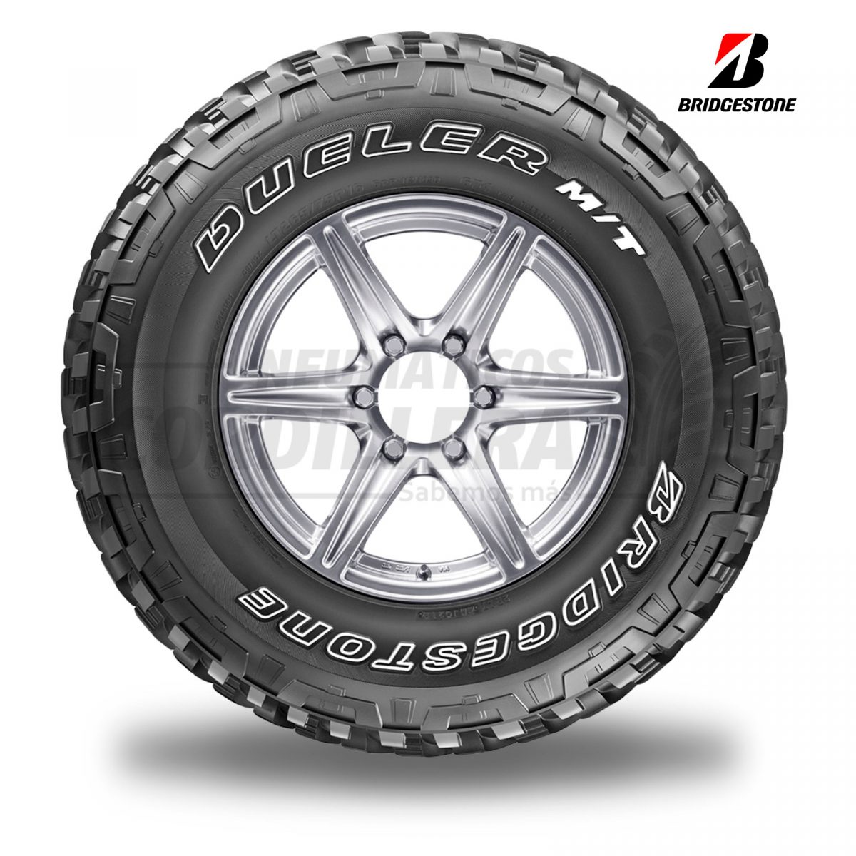 265/65R17  BRIDGESTONE DUELER MT D674 . Q-120/C10PR   JAPON - Imagen 2