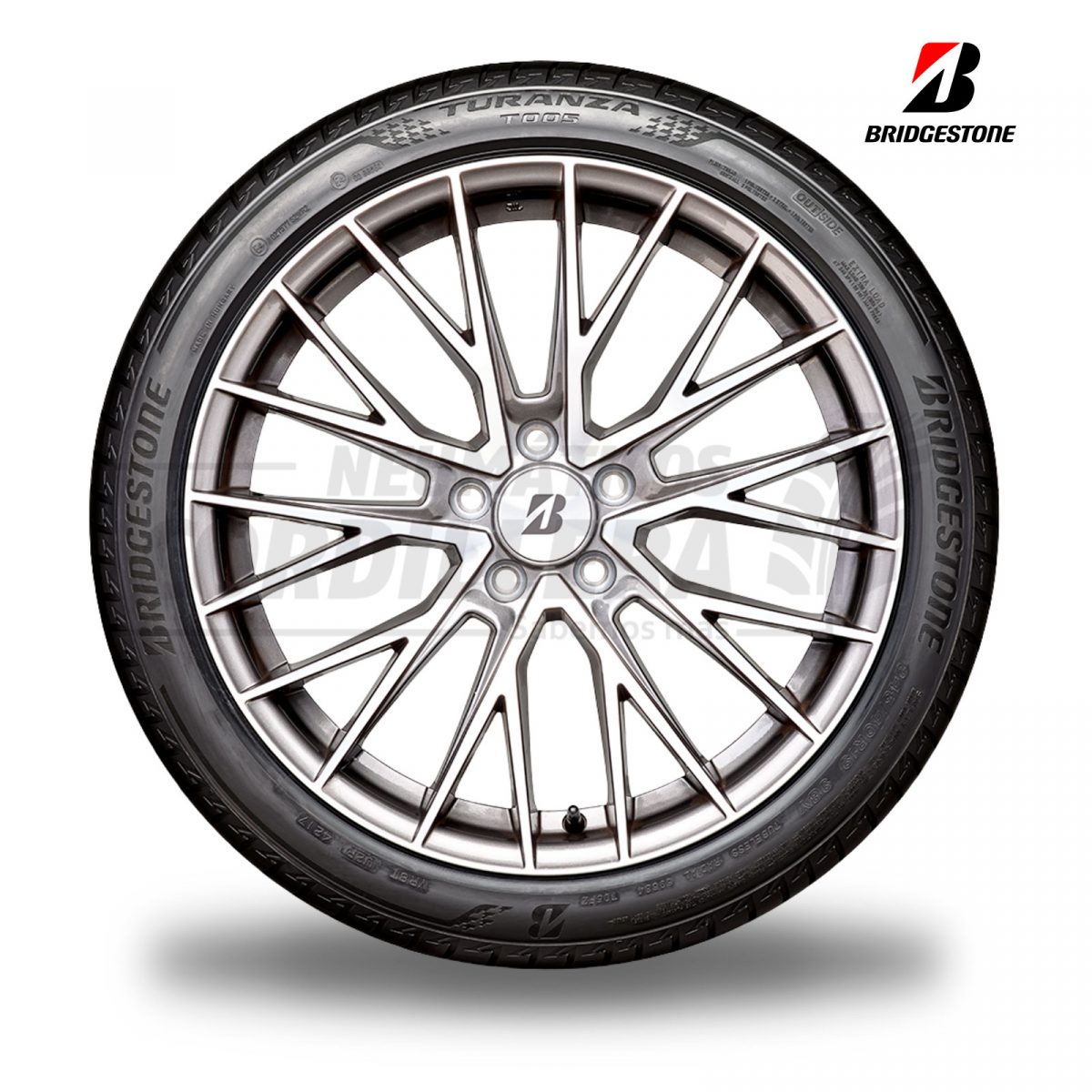 225/45R17  BRIDGESTONE TURANZA T005 . W-91/  TOYOTA BRASIL - Imagen 2