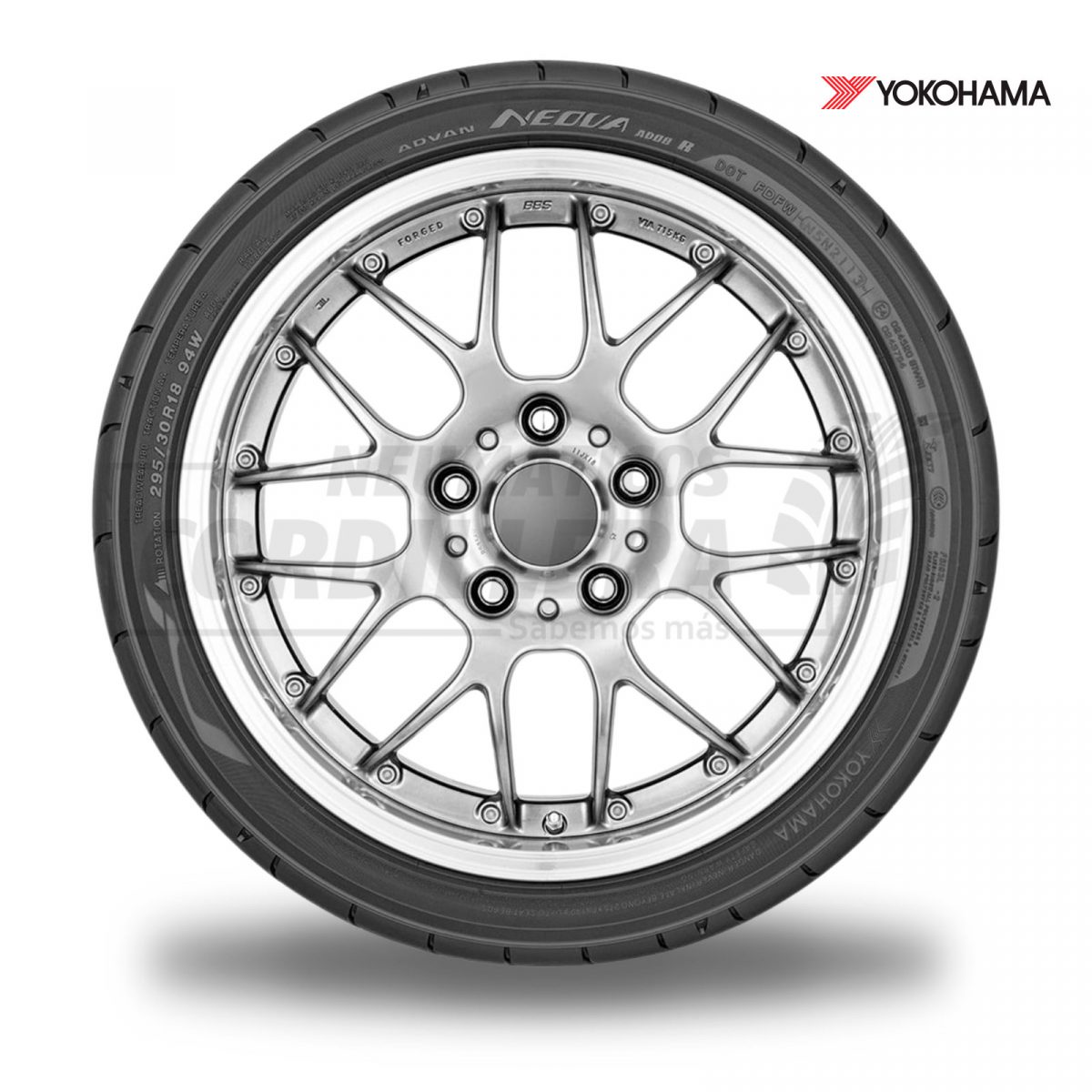 275/35R19  YOKOHAMA ADVAN NEOVA AD08 R (SEMI-SLICK) . W-96/  JAPON - Imagen 2