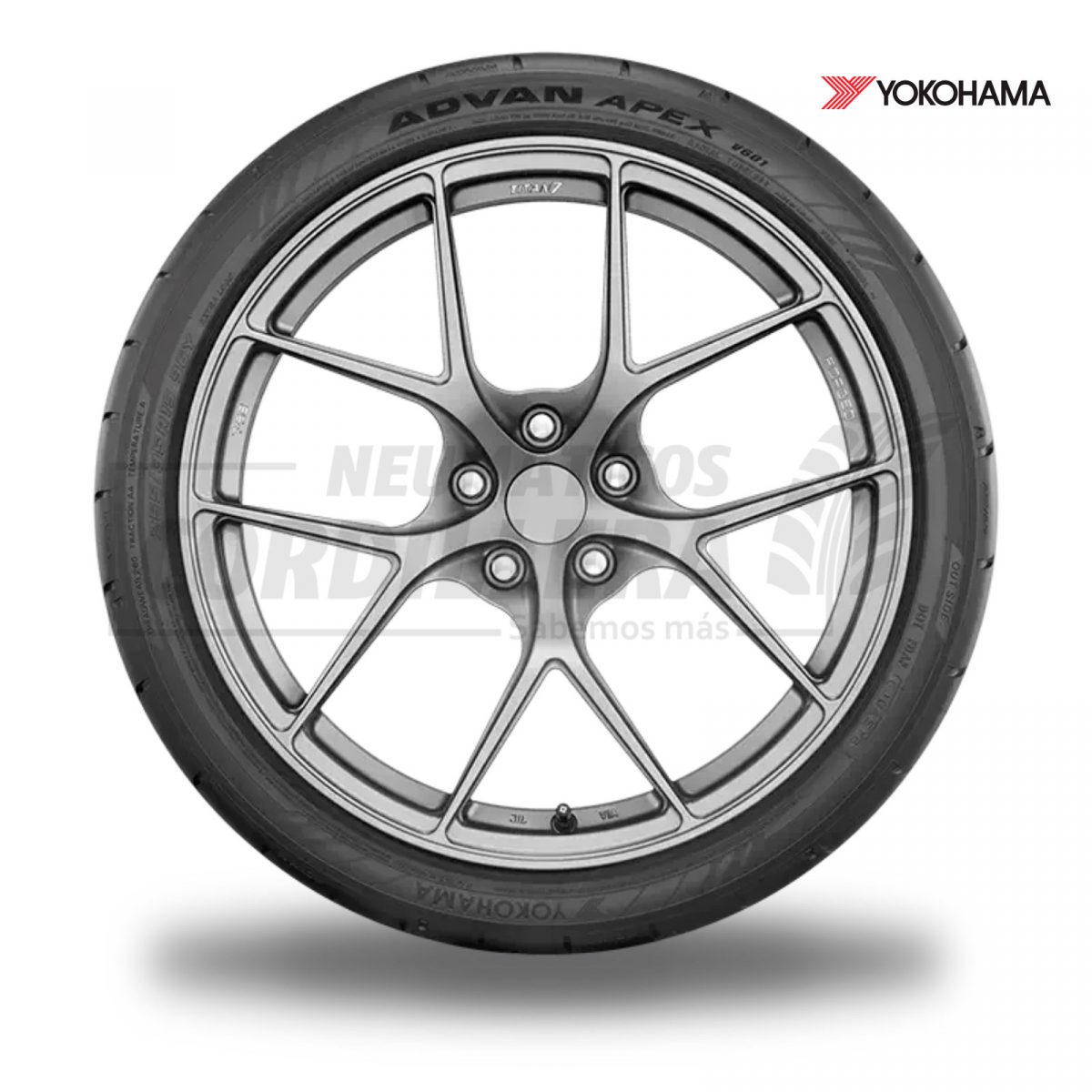 245/35R20  YOKOHAMA ADVAN V601 APEX . Y-95/XL  JAPON - Imagen 2