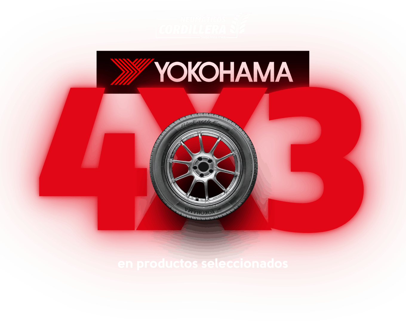 4x3 en neumáticos Yokohama